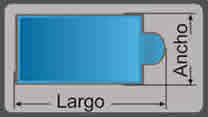 Largo y Ancho maximos